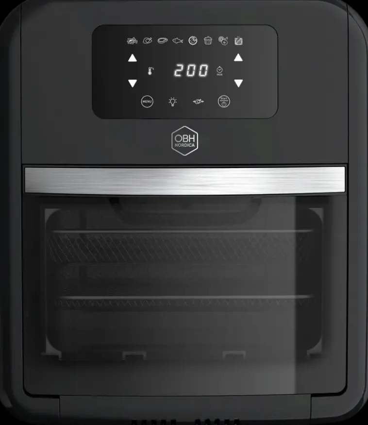 OBH Nordica Kypsentäminen<Easy Fry Oven & Grill 9 In1 -Air Fyer/Miniuuni/Grilli