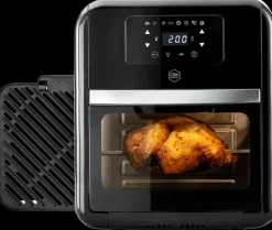 OBH Nordica Kypsentäminen<Easy Fry Oven & Grill 9 In1 -Air Fyer/Miniuuni/Grilli