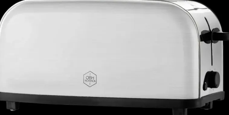 OBH Nordica Kypsentäminen<Manhattan Steel Leivapaahdin 4 Viipaletta 2268