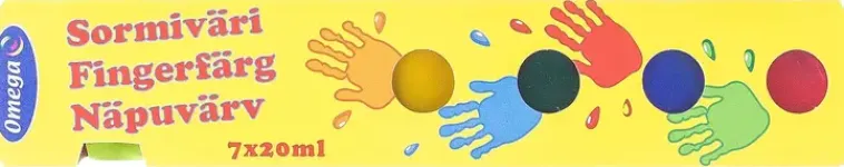 Omega Askartelutarvikkeet<Sormivarit 7X20Ml