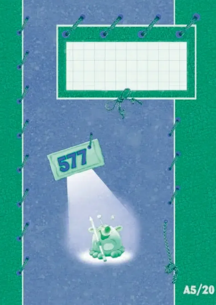 Paperipiste Paperitarvikkeet>Kouluvihk0 A5/20 7X7Mm