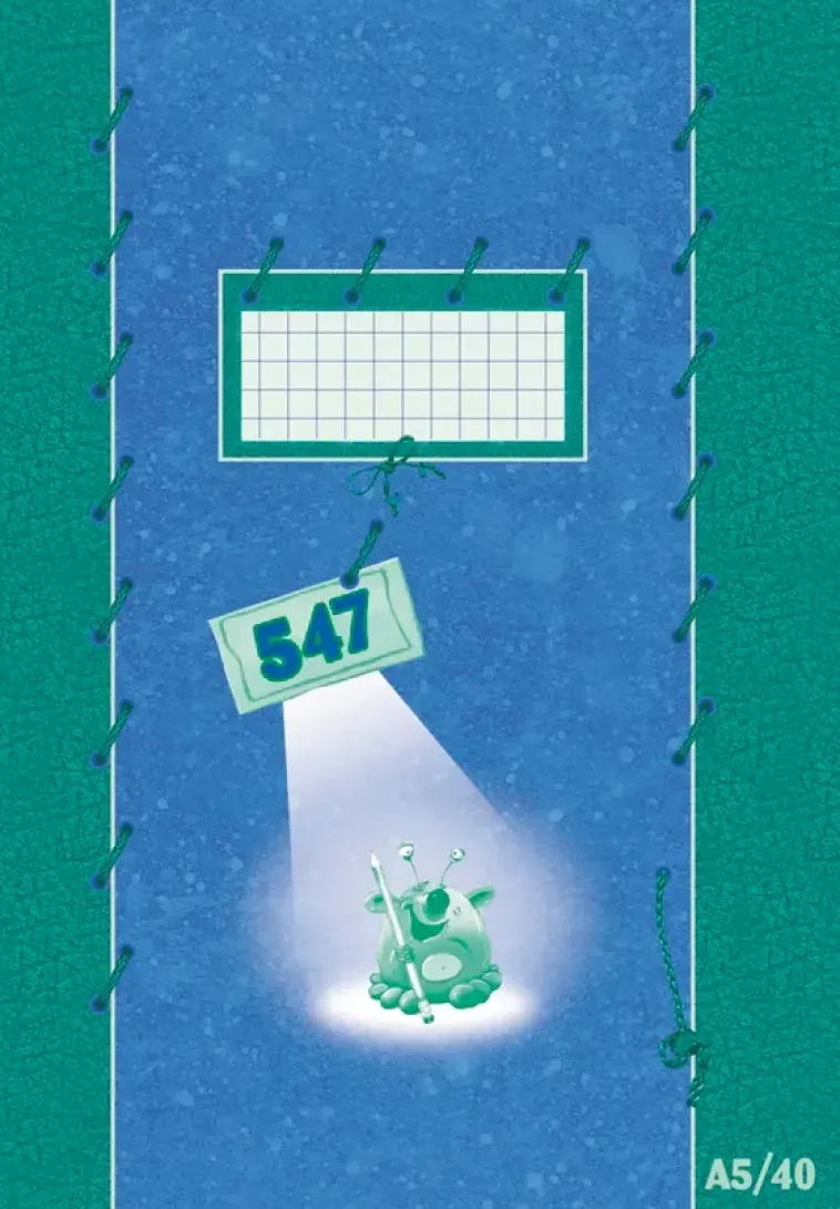 Paperipiste Paperitarvikkeet>Kouluvihko A5/40 7X7Mm