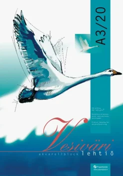 Paperipiste Paperitarvikkeet>Vesivarilehtio A3/16