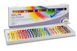 Pentel Askartelutarvikkeet<Oljypastelliliitu 25Kpl