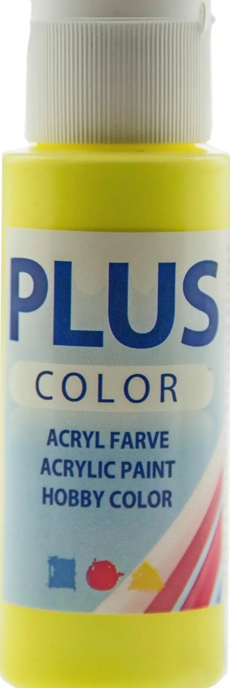Plus Color Askartelutarvikkeet>Askartelumaali 60 Ml Keltainen