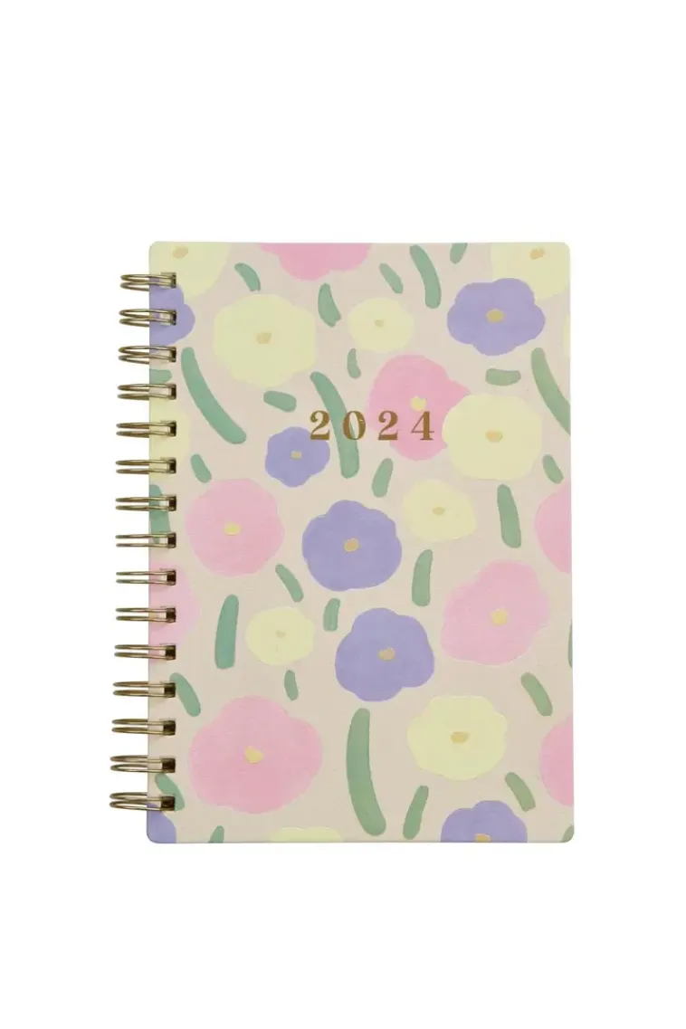 NNX Kalenterit>Poytakalenteri A5 Kierresidottu