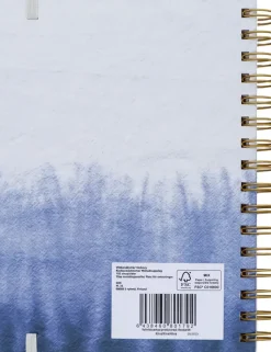 NNX Kalenterit>Poytakalenteri A5 Kierresidottu, Sininen