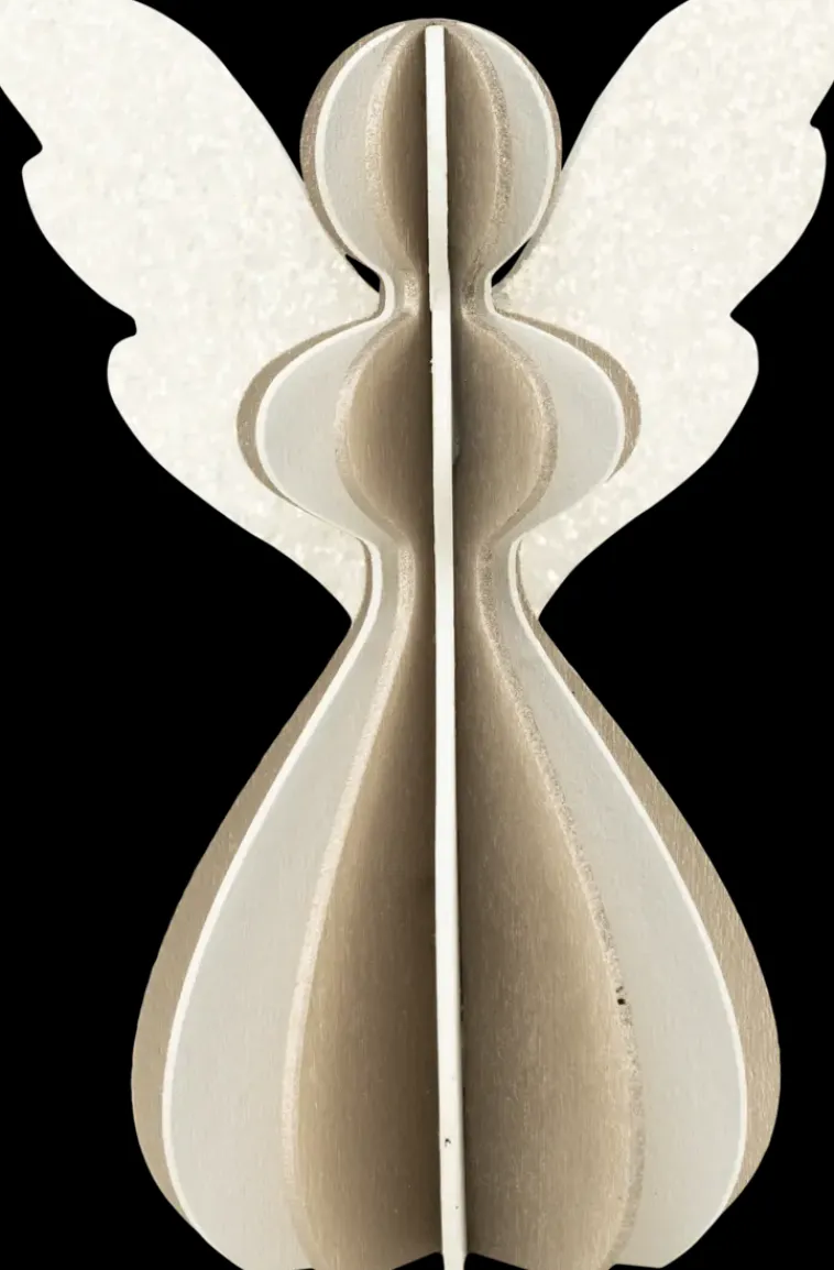 NNX Sesonkijuhlatarvikkeet>Poytakoriste Puuenkeli 13,5 Cm, Erilaisia