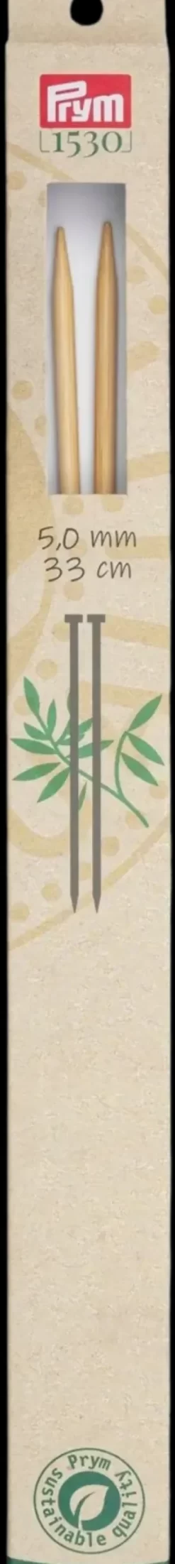Prym Käsityötarvikkeet>Neulepuikko 5,0 33Cm Bambua