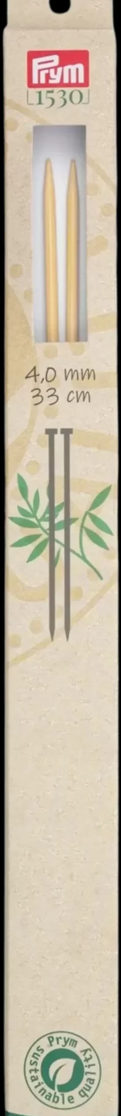 Prym Käsityötarvikkeet>Neulepuikko 4,0 33Cm Bambua