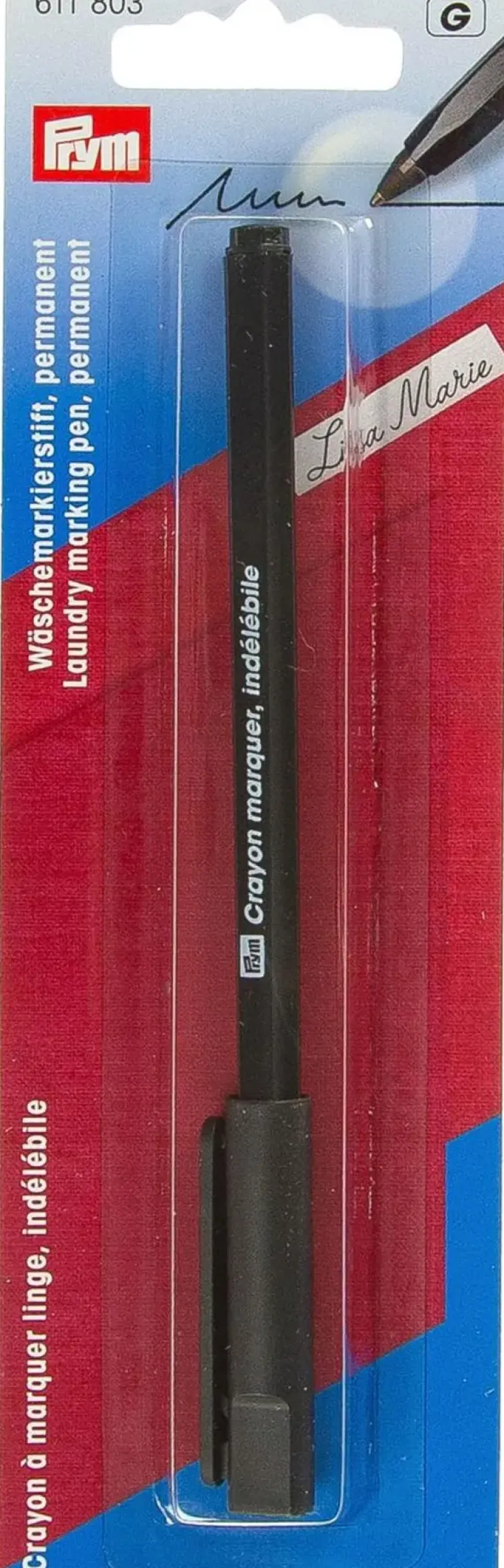 Prym Käsityötarvikkeet>Pesumerkkauskyna, Pesunkestava