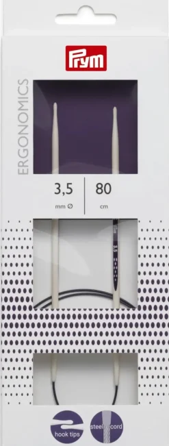 Prym Käsityötarvikkeet>Pyoropuikko Ergo 80Cm - 3,5 Mm