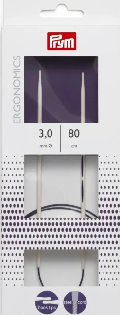 Prym Käsityötarvikkeet>Pyoropuikko Ergo 80Cm - 3 Mm