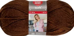 Red Heart Käsityötarvikkeet>Prym Neulelanka Soft Akryyli 100G Ruskea