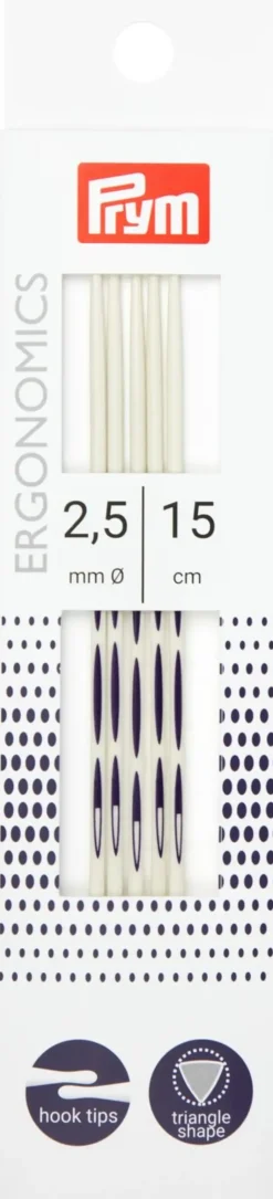 Prym Käsityötarvikkeet>Sukkapuikko Ergo 15Cm - 2,5 Mm