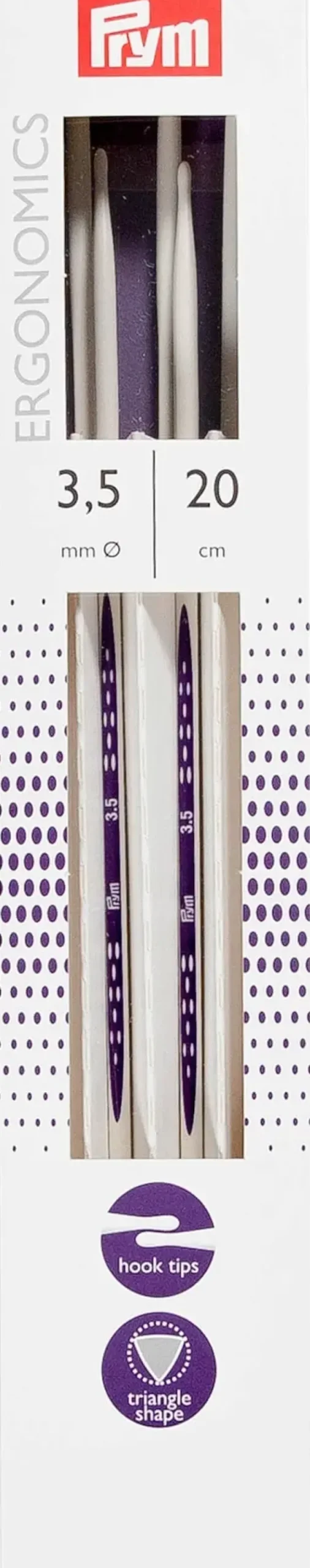 Prym Käsityötarvikkeet>Sukkapuikko Ergonominen 20Cm - 3,5Mm