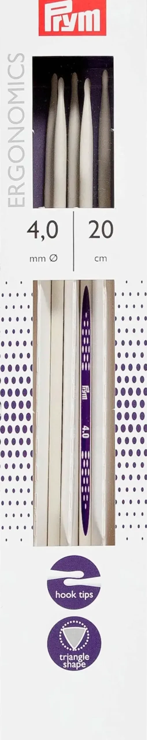 Prym Käsityötarvikkeet>Sukkapuikko Ergonominen 20Cm - 4Mm