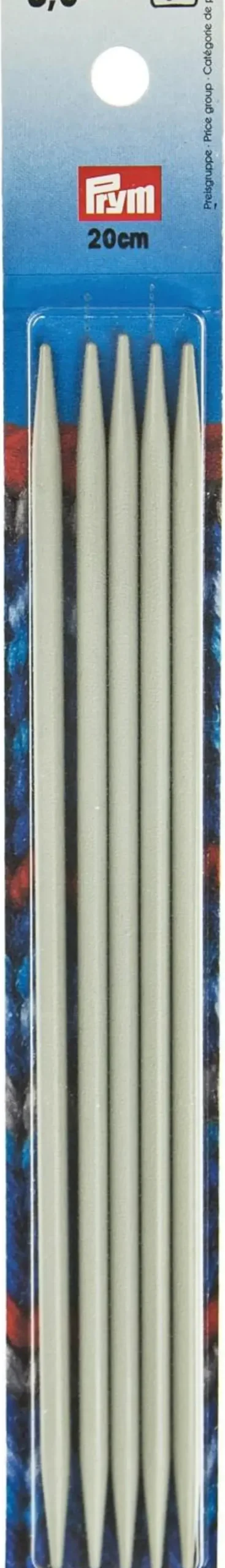 Prym Käsityötarvikkeet>Sukkapuikko 5Mm 20Cm Alumiini