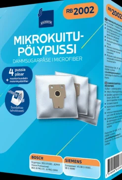 Rainbow Imurit Ja Tarvikkeet<Polypussi Rb2002 4Kpl + Moottorisuodatin