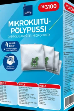 Rainbow Imurit Ja Tarvikkeet<Polypussi Rb3100 4Kpl + Moottorisuodatin