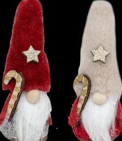 NNX Sesonkijuhlatarvikkeet>Roikkuva Koristetonttu Keppi 13 Cm, Erilaisia