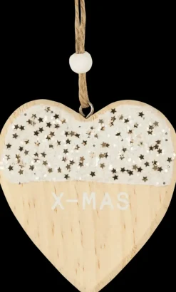 NNX Sesonkijuhlatarvikkeet></noscript>Roikkuva Puukoriste Glitterilla, Erilaisia