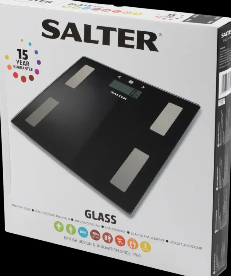 Salter Henkilövaa'at<Kehonanalyysivaaka Max 180 Kg Musta 9150 Bk3R