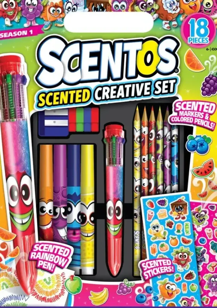 Scentos Askartelutarvikkeet>Tuoksuva Luova Puuhasetti