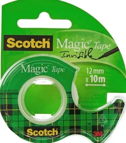 3M Toimistotarvikkeet>Scotch Magic -Teippi 1 Rla 12 Mm X 10 M + 1 Minikatkaisija