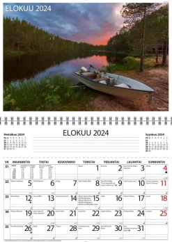 Ajasto Kalenterit>Seinakalenteri Luontomappi