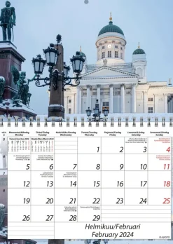 Ajasto Kalenterit>Seinakalenteri Suomi A5