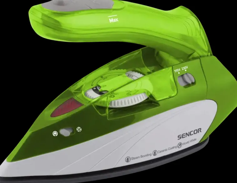 Sencor Silitysraudat Ja Vaatehöyrystimet<Matkasilitysrauta Kulkee Helposti Ja Vaivatta Mukana. 1.100W Ja Keraaminen Pohjalevy Takaavat Hyva Silitystuloksen. Pitka 1,9M Johto, Drip-Stop Ja Pysty Hyory -Toiminnot.