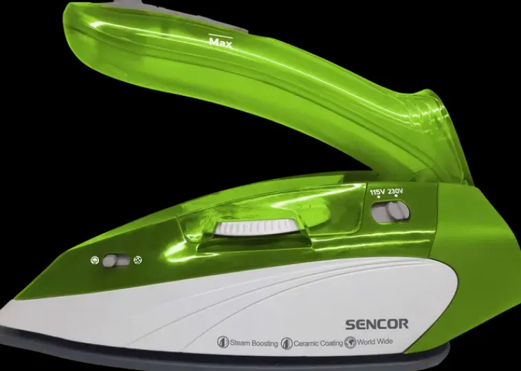 Sencor Silitysraudat Ja Vaatehöyrystimet<Matkasilitysrauta Kulkee Helposti Ja Vaivatta Mukana. 1.100W Ja Keraaminen Pohjalevy Takaavat Hyva Silitystuloksen. Pitka 1,9M Johto, Drip-Stop Ja Pysty Hyory -Toiminnot.