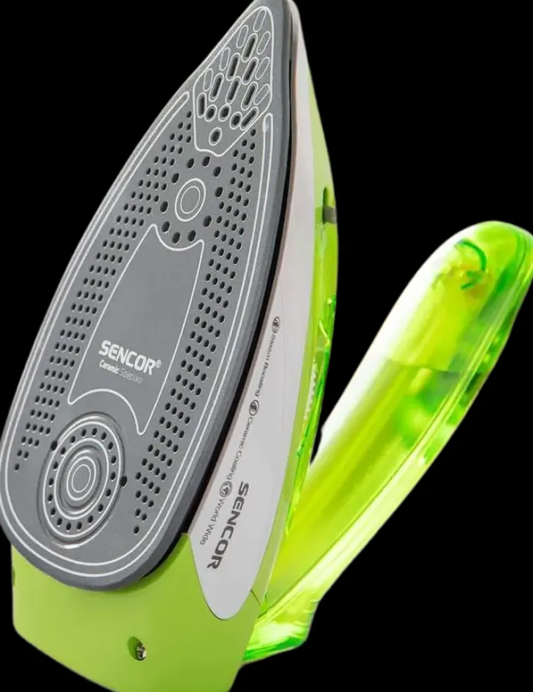 Sencor Silitysraudat Ja Vaatehöyrystimet<Matkasilitysrauta Kulkee Helposti Ja Vaivatta Mukana. 1.100W Ja Keraaminen Pohjalevy Takaavat Hyva Silitystuloksen. Pitka 1,9M Johto, Drip-Stop Ja Pysty Hyory -Toiminnot.