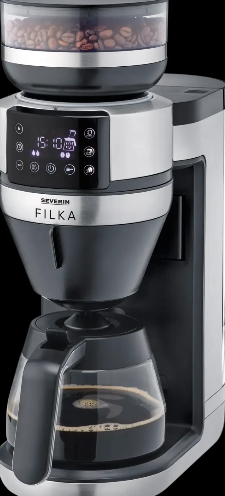 Severin Kahvi Ja Tee<Filka Kahvinkeitin Lasikannulla Ka4850