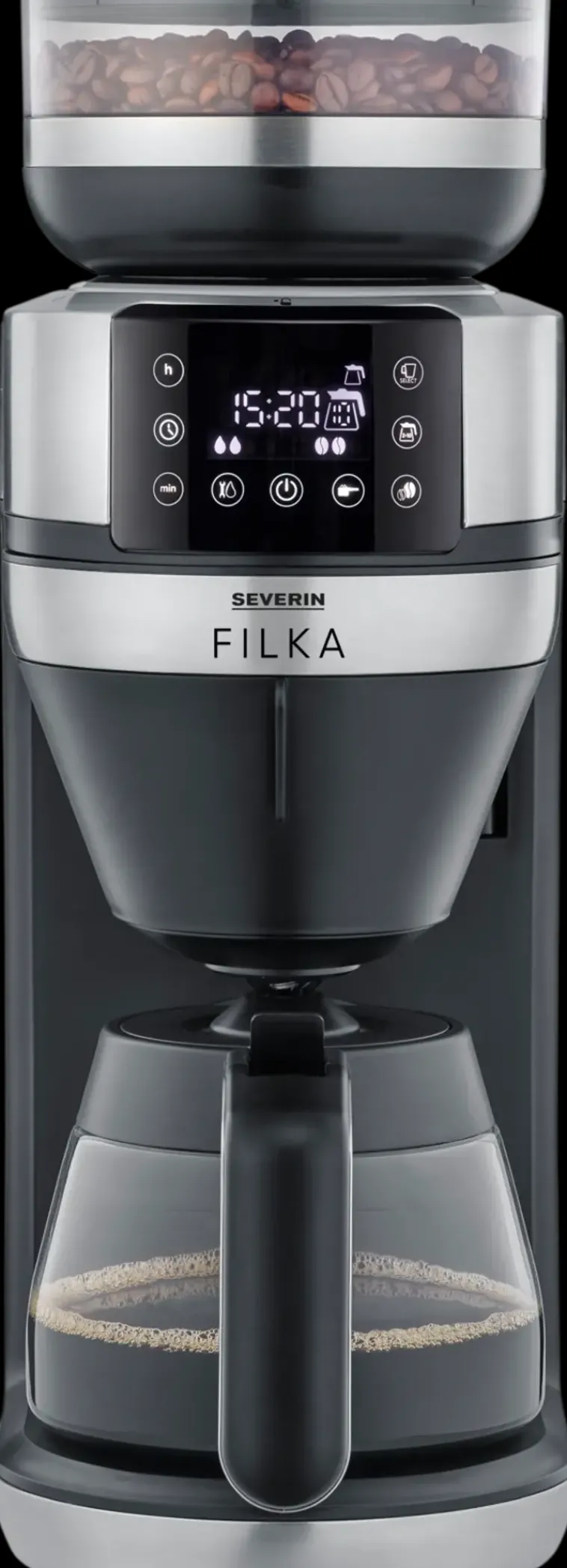 Severin Kahvi Ja Tee<Filka Kahvinkeitin Lasikannulla Ka4850