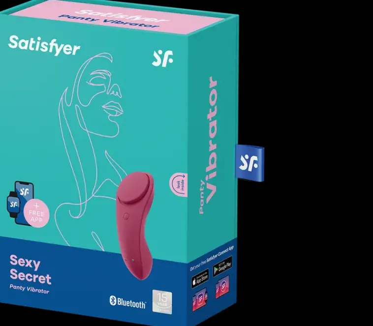 Satisfyer Seksivalineet<Sexy Secret Connect Vibraattori