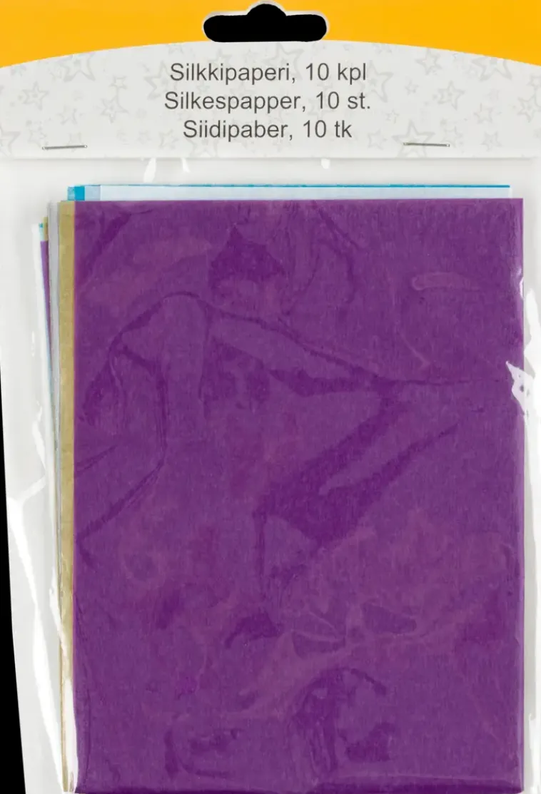 Ei merkkiä Askartelutarvikkeet<Silkkipaperi 10 Arkkia