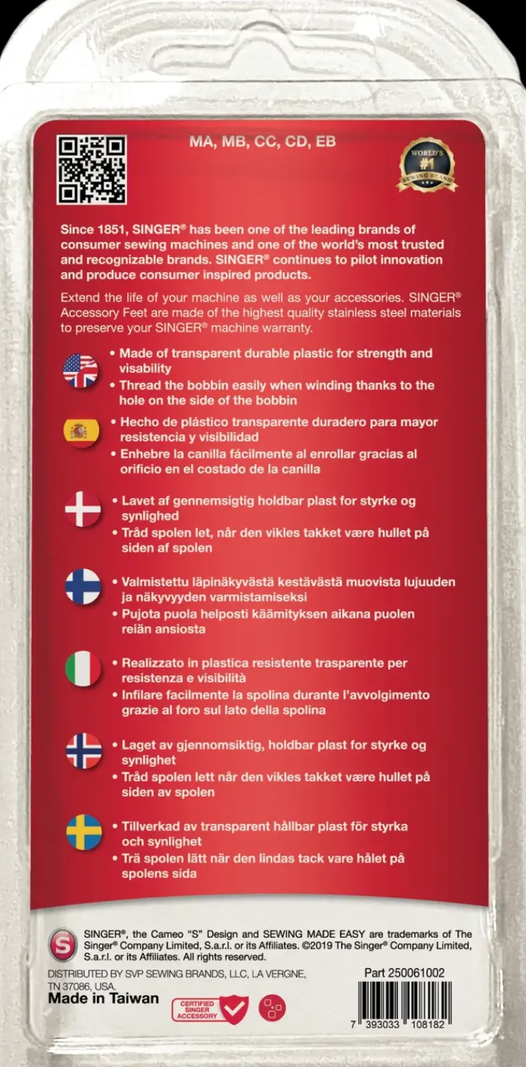 Singer Ompelukoneet<Class 15 Puolat