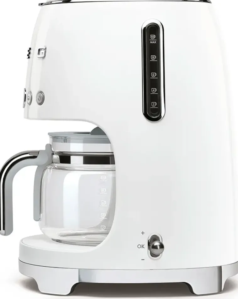 Smeg Kahvi Ja Tee<Dcf02Wheu Kahvinkeitin Valkoinen