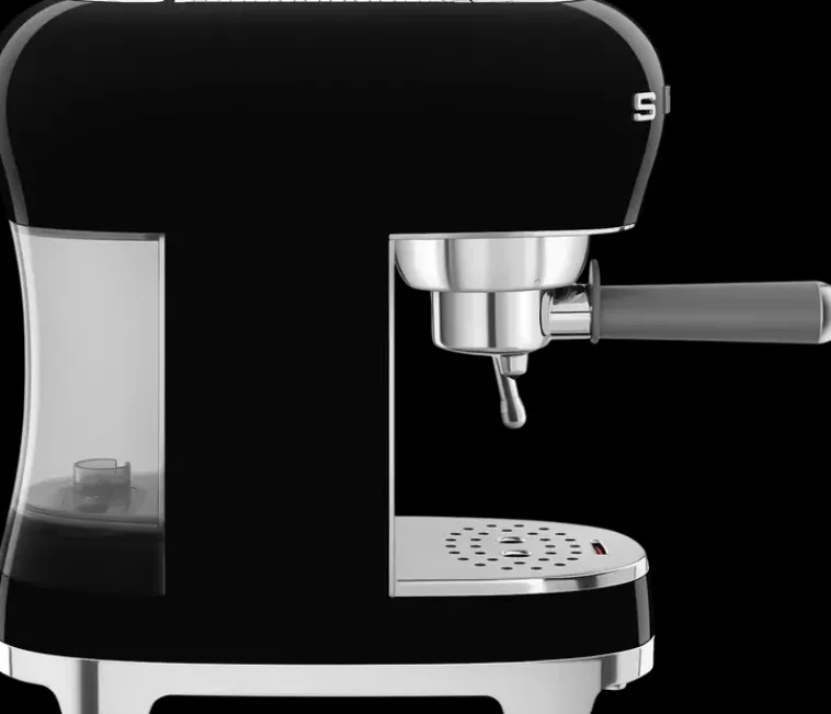 Smeg Kahvi Ja Tee<Ecf02Bleu Espressokeitin, Musta