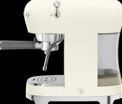 Smeg Kahvi Ja Tee<Ecf02Creu Espressokeitin, Kermanvalkoinen