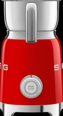 Smeg Ruoanvalmistuskoneet<Maidonvaahdotin Punainen Mff01Rdeu