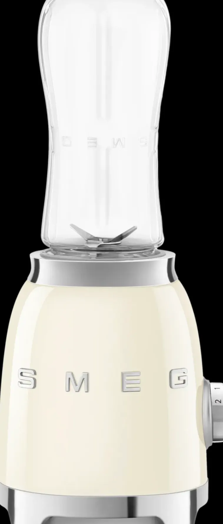 Smeg Ruoanvalmistuskoneet<Pieni Tehosekoitin Pbf01Creu, Kermanvalkoinen