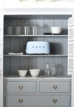 Smeg Kypsentäminen<Tsf02Pbeu 4-Viipaleen Leivanpaahdin Pastellinsininen