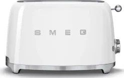 Smeg Kypsentäminen<Tsf01Wheu 2-Viipaleen Leivanpaahdin Valkoinen