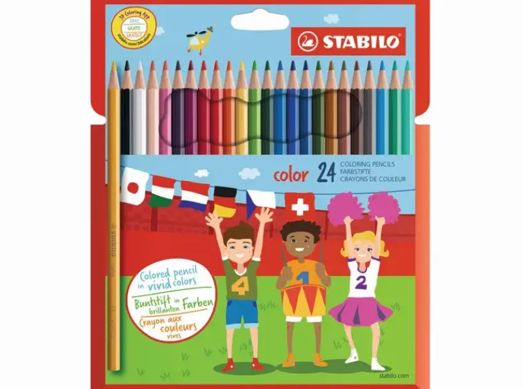 STABILO Toimistotarvikkeet>Color Puuvari, 24 Varia