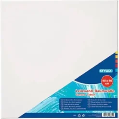 Stylex Askartelutarvikkeet<Maalauspohja Canvas 40X40Cm