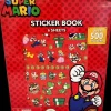 Super Mario TM Askartelutarvikkeet<Super Mario Tarralehtio, 6 Tarra-Arkkia, Yli 500 Tarraa