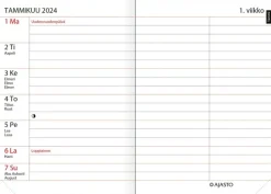 Ajasto Kalenterit></noscript>Taskukalenteri Ajastaika, Tummansininen